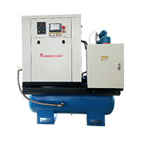 Special air compressor for laser cutting machine